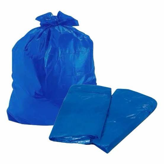 SACO LIXO AZUL 100L LEVE C/50