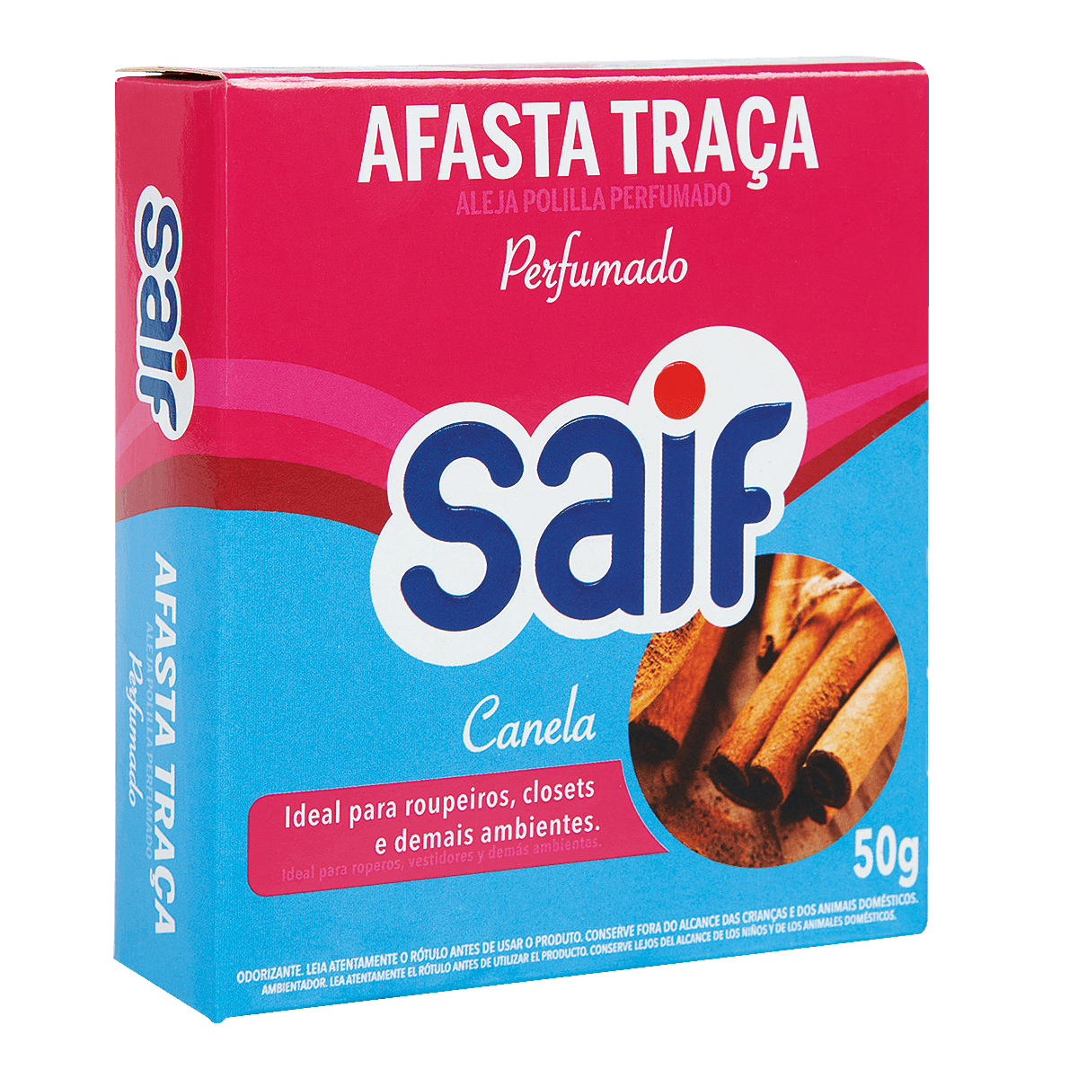 AFASTA TRACA E MOFO CANELA 50GR SAIF