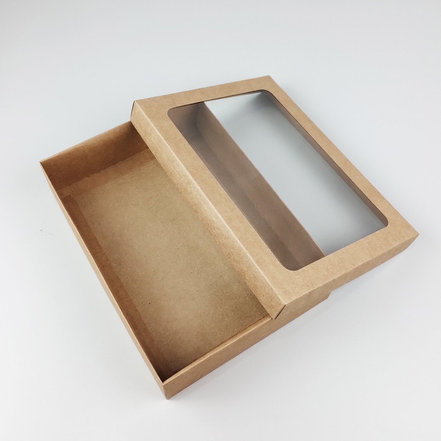 CAIXA CAMISA COM VISOR 33X23X8 KRAFT