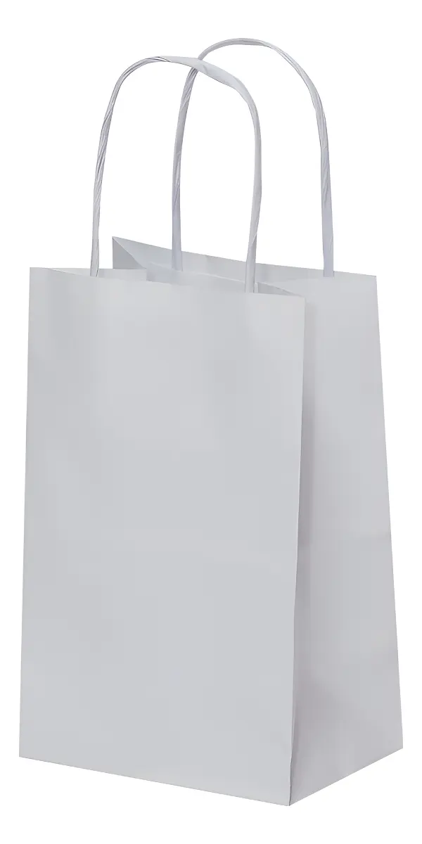 SACOLA BRANCA TAM 9,5X7,5X14,5 LC