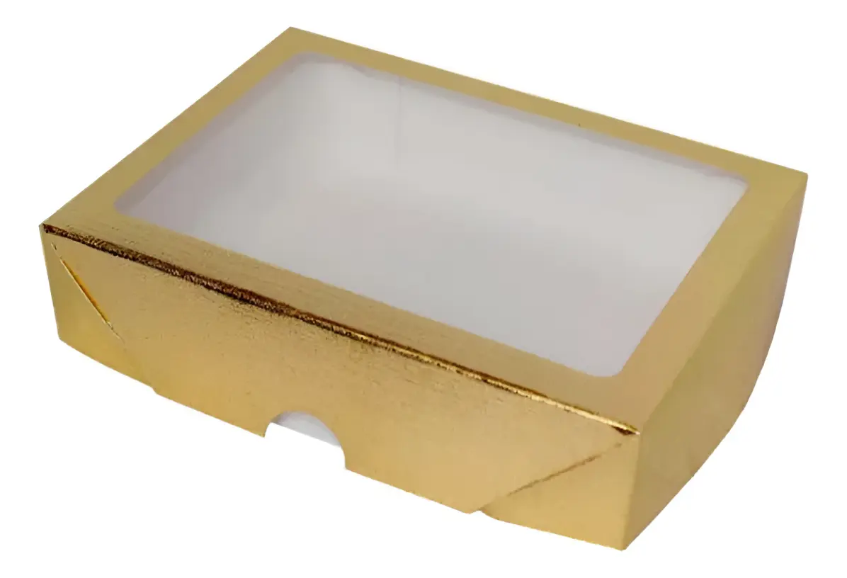 CAIXA VISOR 061 25X17X6 DOURADA ALTA