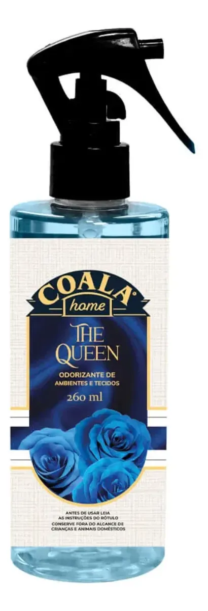 ODORIZANTE DE AMBIENTES E TECIDOS THE QUEEN 260ML