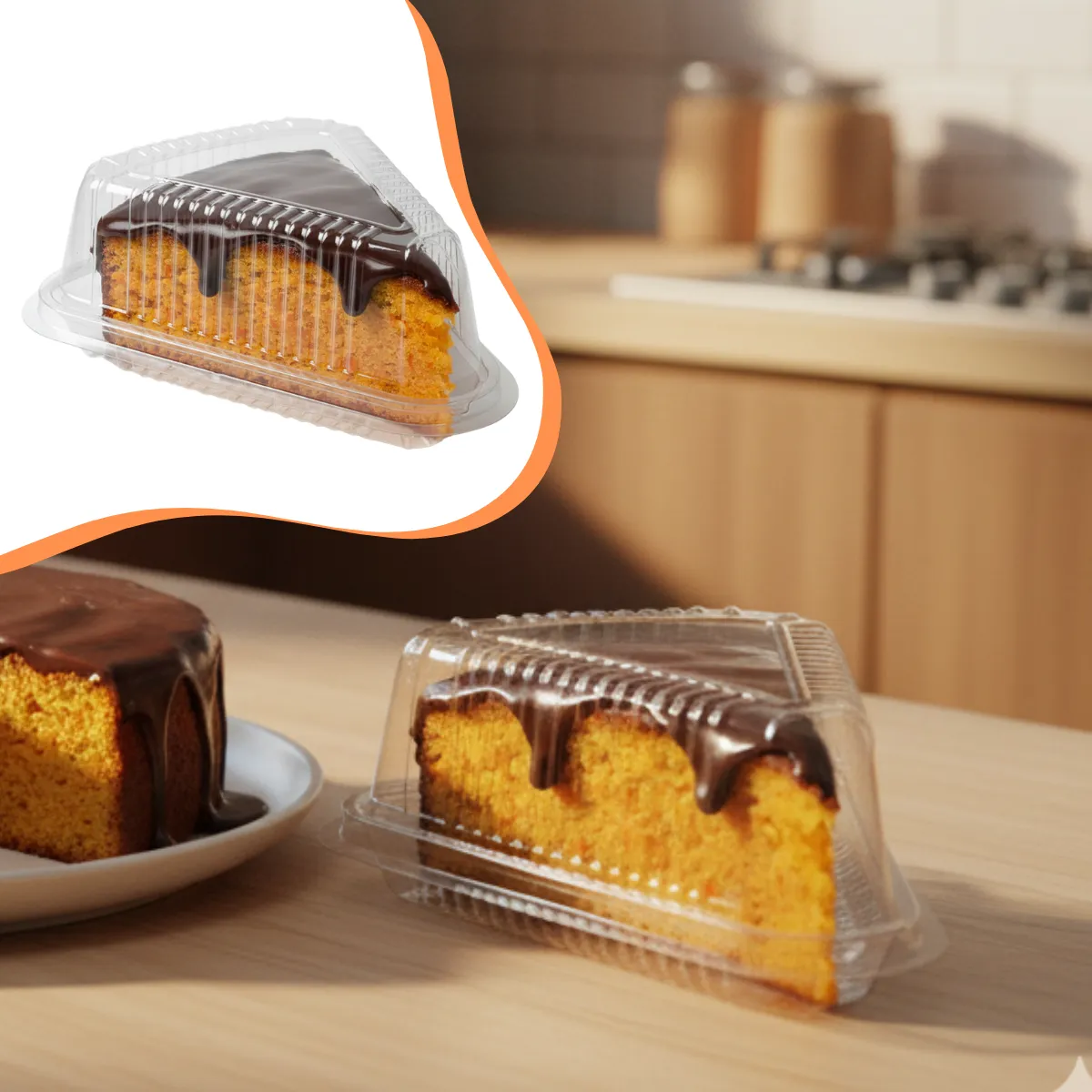 H630 EMB TRIANGULAR FATIA DE TORTA HIPERPACK