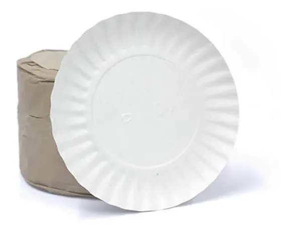 PRATO DE PAPELÃO P1 13CM