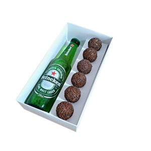 Caixa para garrafa e doces