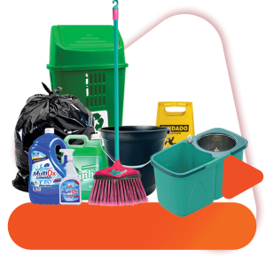 material de limpeza
